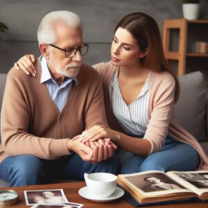 taking care of elderly parent with dementia